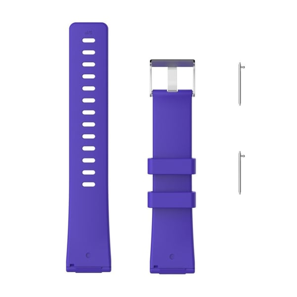 Trendikäs vaihtoranneke Fitbit Versa-kellolle - Violetti