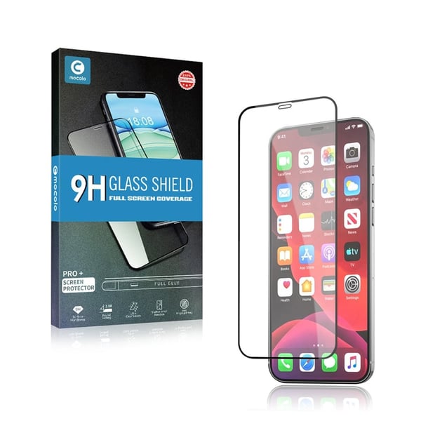 MOCOLO HD skjermbeskytter i herdet glass for iPhone 12 Pro Max