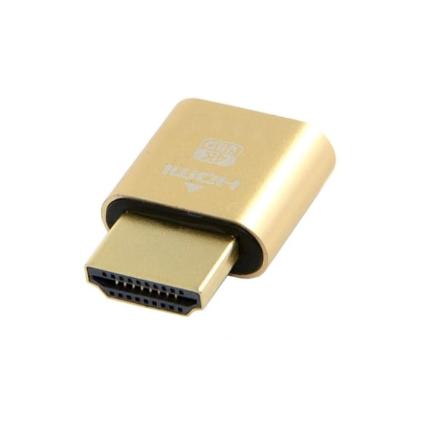 Universaali HDMI 1.4 DDC EDID dummy plug headless ghost display emulaattori