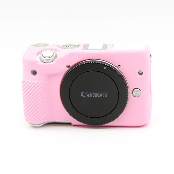 Canon EOS M3 Beskyttelsesdeksel laget av silikon - Lys rosa