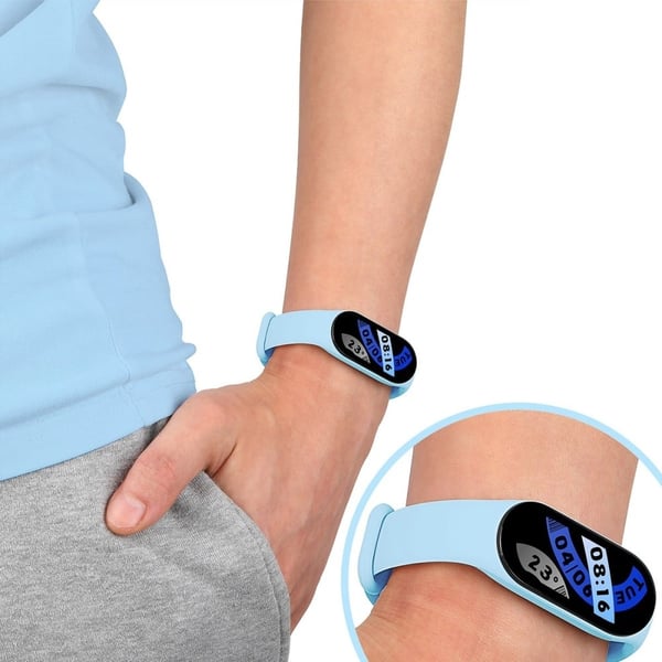 Xiaomi Mi Band 7 / 6 / 5 klokkerem - Blå