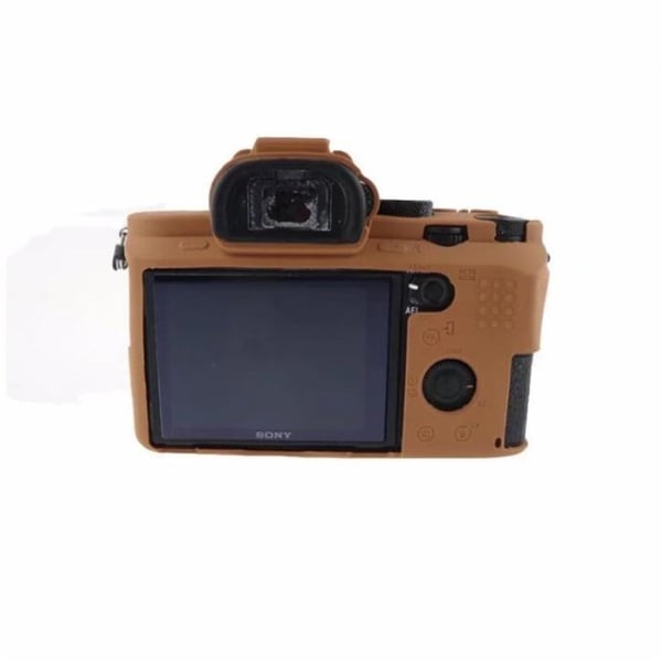 Sony a7II beskyttelses deksel i myk silikon - Brun