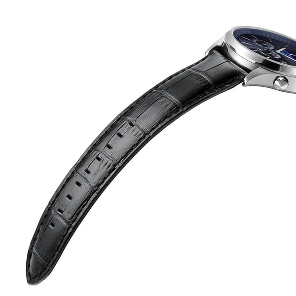 Samsung Gear S3 / Frontier krokodilleskinn ekte skinn klokkereim - Svart