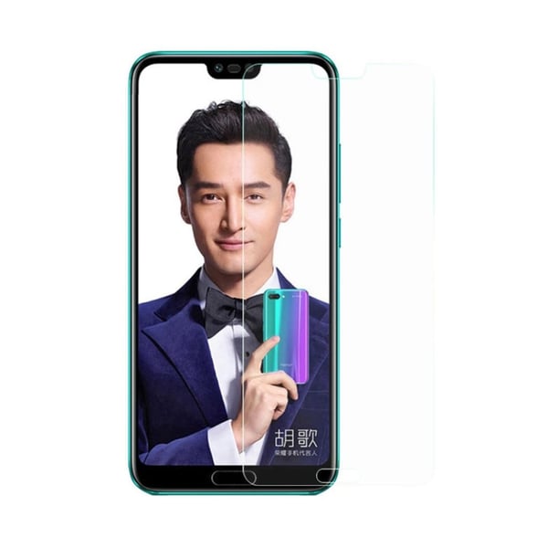 Huawei Honor 10 beskyttelsesfilm i hærdet glas med afrundede kanter