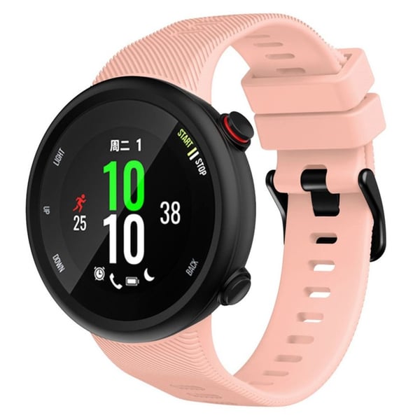 Garmin Forerunner 45 holdbar silikone Urrem - Lyserød
