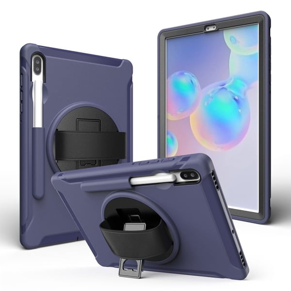 Samsung Galaxy Tab S6 360 sving combo etui - Dark Blue