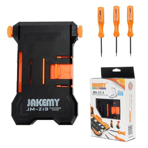 Universel JAKEMY JM-Z13 4-i-1 PCB Smartphone holder plus 3 Skruetrækker Reparation værktøjssæt Universel JAKEMY JM-Z13 4-i-1 PCB Smartphone holder plus 3 Skruetrækker Reparation værktøjssæt