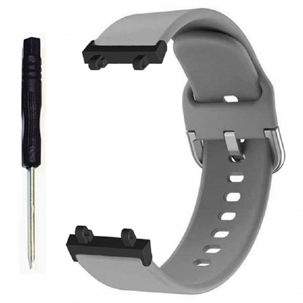 Amazfit T-Rex 2 silikone urrem - Grå Amazfit T-Rex 2 silikone urrem - Grå