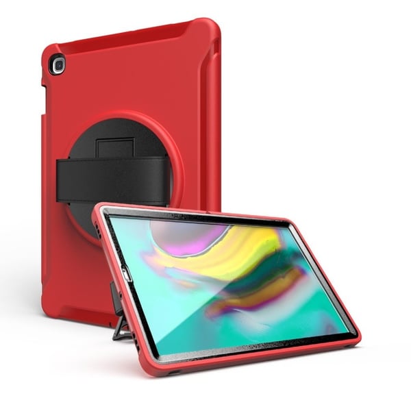 Samsung Galaxy Tab S5E 360 sving holdbar etui - Rød