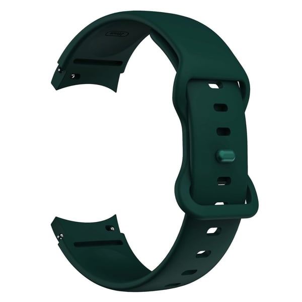 Enkel urrem i silikone til Samsung Galaxy Watch 4 - Grøn Enkel urrem i silikone til Samsung Galaxy Watch 4 - Grøn