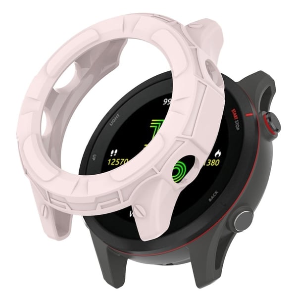 Garmin Forerunner 955 fleksibelt deksel - Lyserosa Garmin Forerunner 955 fleksibelt deksel - Lyserosa