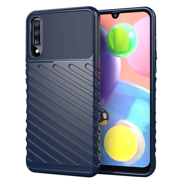 Thunder Samsung Galaxy A70 / A70s case - Blå Thunder Samsung Galaxy A70 / A70s case - Blå