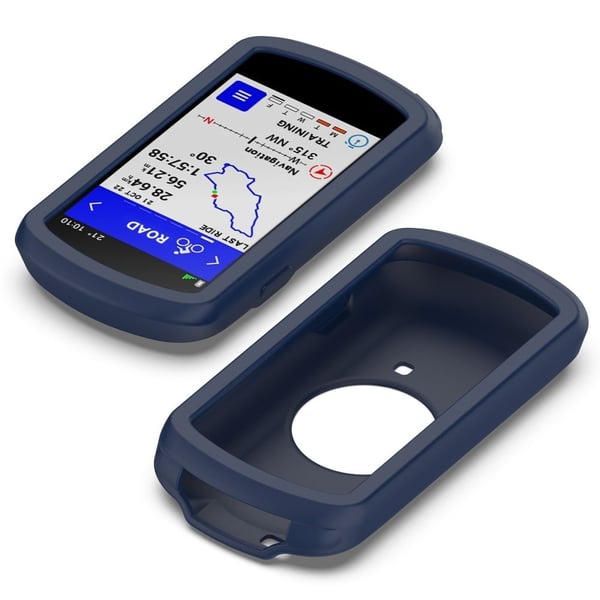 Garmin Edge 1040 silikonöverdrag - Midnattsblå