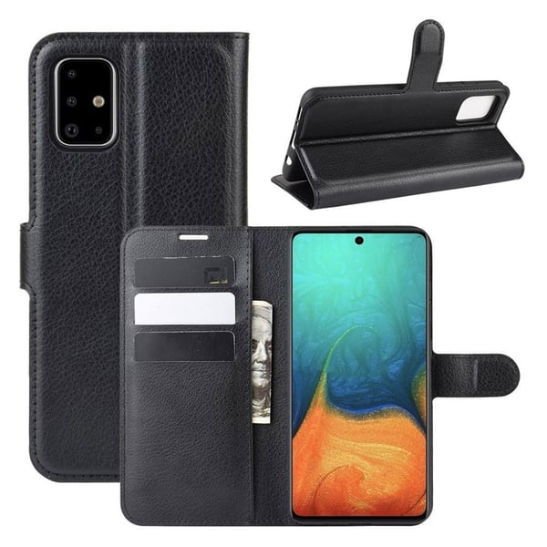 Classic Samsung Galaxy A71 flip case - Sort