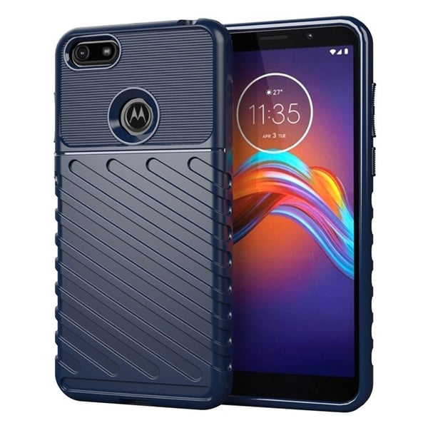 Thunder Motorola Moto E6 Play kuoret - Sininen