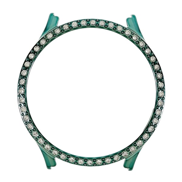 Samsung Galaxy Watch 5 (40 mm) ramme med rhinestone-dekor - Grønn Samsung Galaxy Watch 5 (40 mm) ramme med rhinestone-dekor - Grønn