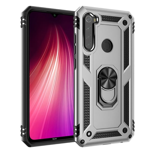 Bofink Combat Xiaomi redmi Note 8 case - Sølv