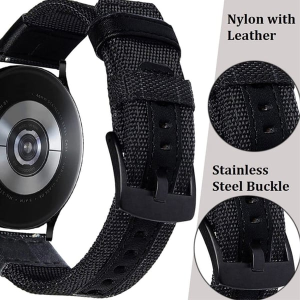 Amazfit T-Rex Pro / T-Rex / Ares nylon urrem - Rød