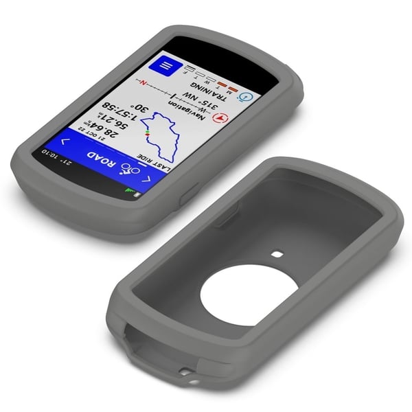 Garmin Edge 1040 silikonöverdrag - Mörkgrå Garmin Edge 1040 silikonöverdrag - Mörkgrå