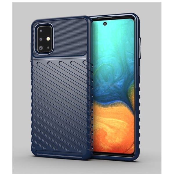 Thunder Samsung Galaxy A71 skal - Blå