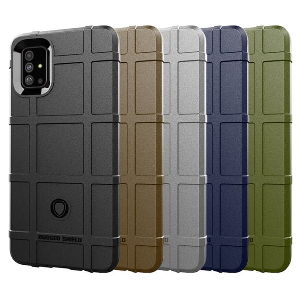 Rugged Shield Samsung Galaxy A51 kotelot - Musta