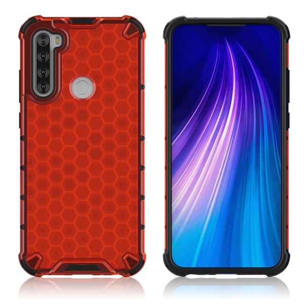 Bofink Honeycomb Xiaomi Redmi Note 8T case - Red