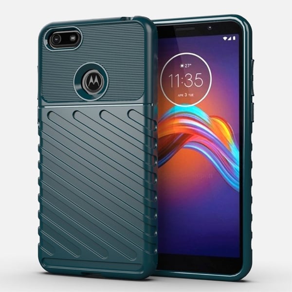 Thunder Motorola Moto E6 Play etui - Grønn