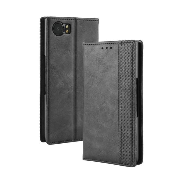 Bofink Vintage Blackberry Keyone læretui - Svart