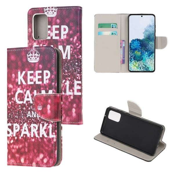 Wonderland Samsung Galaxy S20 flip-etui - Ta Det Med Ro Og Ta Det Med Ro