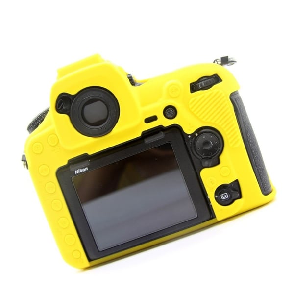 Nikon D850 kamera beskyttelsesetui i silikone - Gul