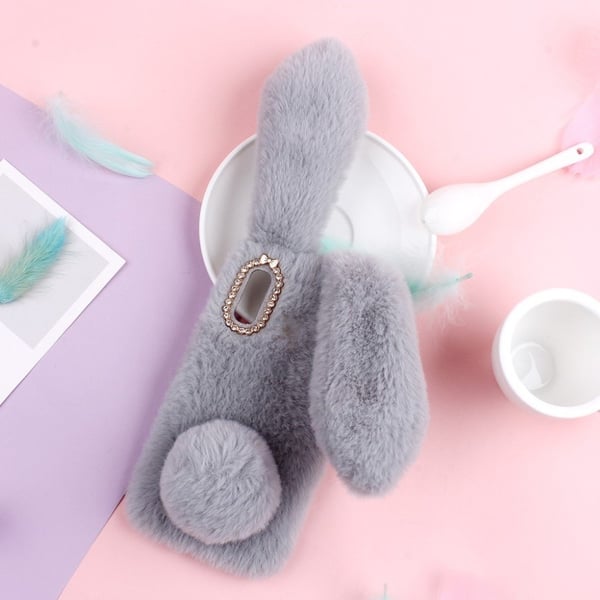 Bunny Samsung Galaxy A20e kuoret - Vaalean harmaa
