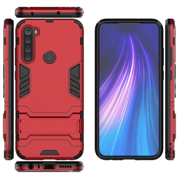 Cool Guard cover - Xiaomi Redmi Note 8T – Rød