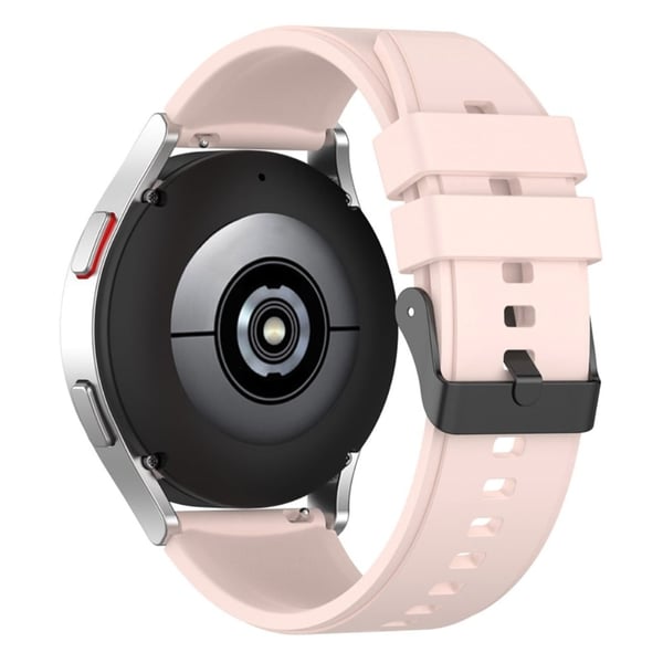 20 mm universal urrem i silikone - Lyserød