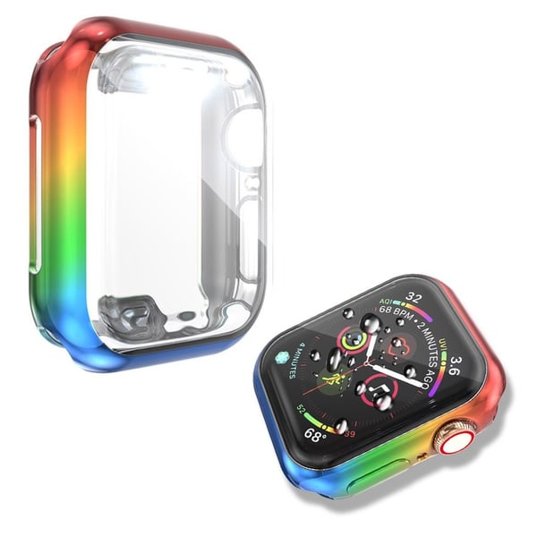 Apple Watch Series 3/2/1 42mm kul farge skjøteboks - rød / gul / grønn / blå Apple Watch Series 3/2/1 42mm kul farge skjøteboks - rød / gul / grønn / blå