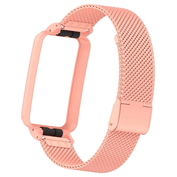 Xiaomi Mi Band 7 Pro milanesisk klokkerem i rustfritt stål - Lyserosa