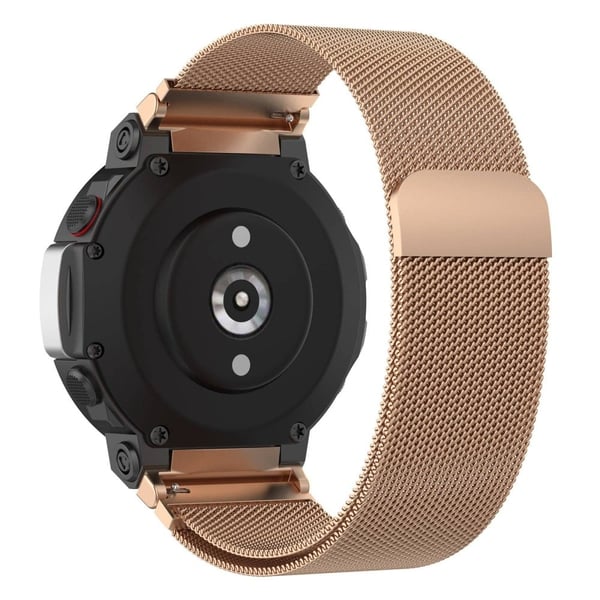 Amazfit T-Rex 2 milanese klockarmband i rostfritt stål - Roséguld