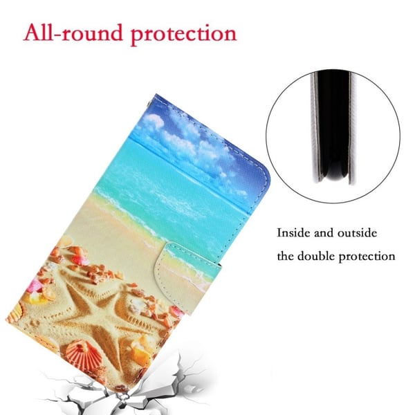 Wonderland Samsung Galaxy A71 flip etui - Beach