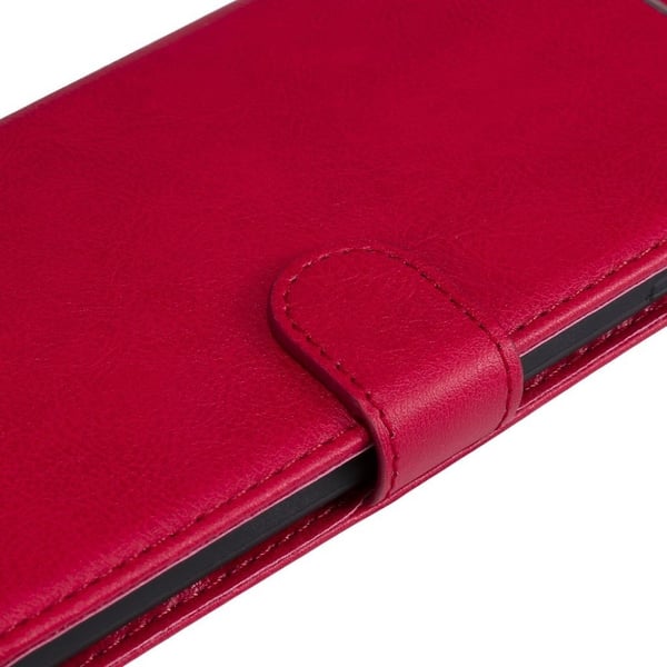 iPhone 9 Plus beskyttende cover af syntetisk skind - Rød