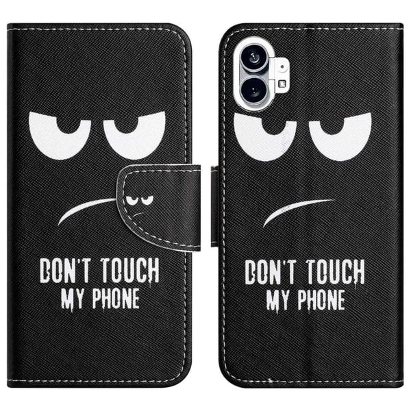 Wonderland Nothing Phone (1) Läppäkotelo - Don't Touch My Phone