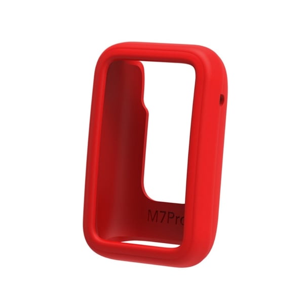 Xiaomi Mi Band 7 Pro silikonöverdrag - Röd