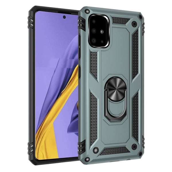 Bofink Combat Samsung Galaxy A51 deksel - Dark Grønn