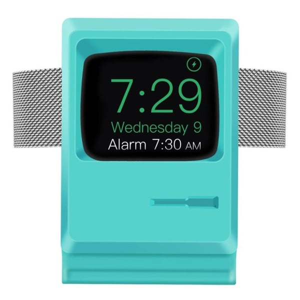 Apple Watch Series 5 40mm / 44mm kult silikonstativ - Babyblått