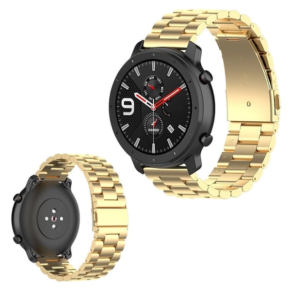 Fossil Q Marshal Gen 2 / Explorist HR (Gen 4) / Explorist (Gen 3) kjølig rustfritt stål Klokkereim - Gull Fossil Q Marshal Gen 2 / Explorist HR (Gen 4) / Explorist (Gen 3) kjølig rustfritt stål Klokkereim - Gull