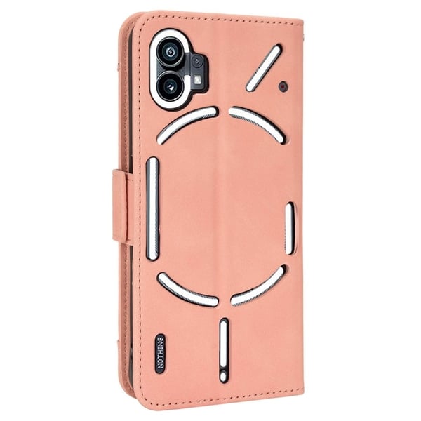 Moderni Nahkalaukku For Nothing Phone (1) - Pinkki