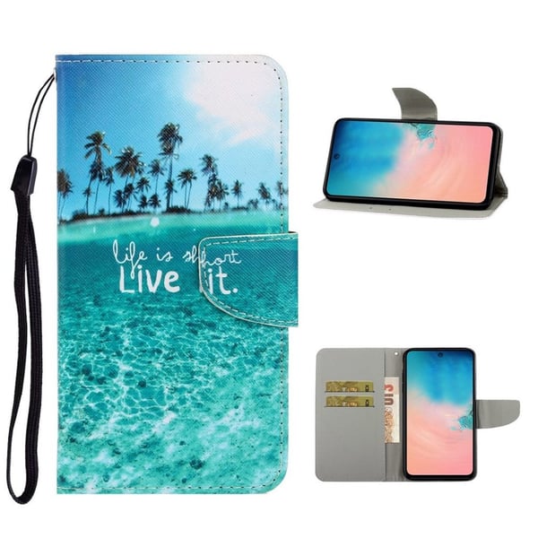 Wonderland Samsung Galaxy A51 flip etui - English Characters
