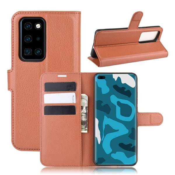 Classic Huawei P40 Pro fodral - Brun