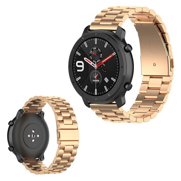 Fossil Q Marshal Gen 2 / Explorist HR (Gen 4) / Explorist (Gen 3) cool rustfrit stål Urrem - Rødguld Fossil Q Marshal Gen 2 / Explorist HR (Gen 4) / Explorist (Gen 3) cool rustfrit stål Urrem - Rødguld