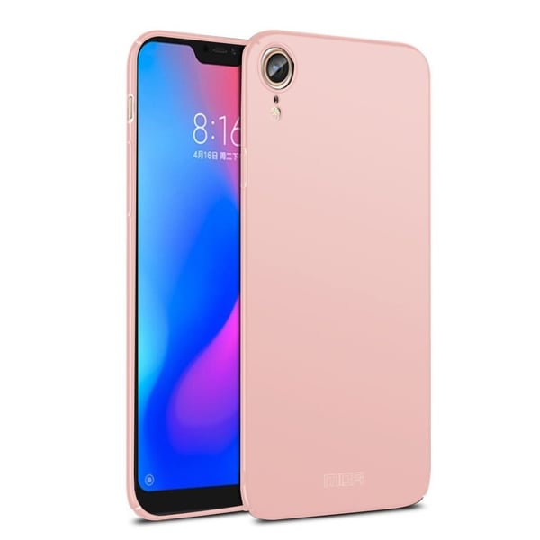 iPhone Xr MOFI Kilpi kova himmeä pintainen kova muovinen takasuoja kuori - Ruusu Kulta