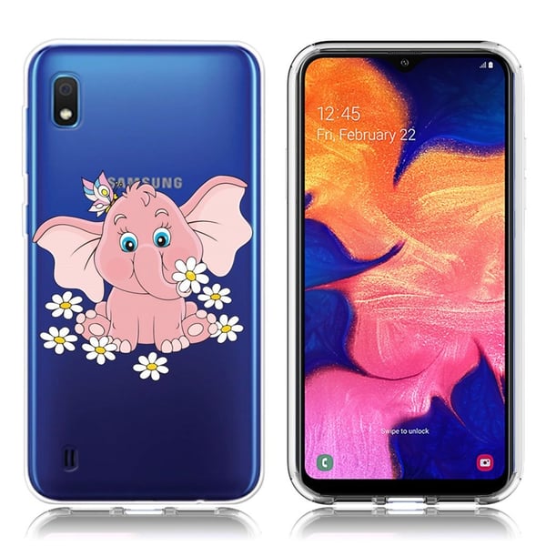 Deco Samsung Galaxy A10 deksel - Elephant Deco Samsung Galaxy A10 deksel - Elephant