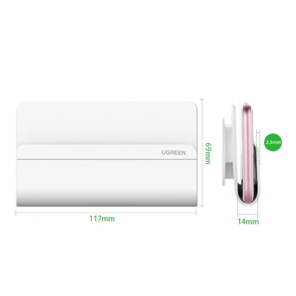 UGREEN veggmontert telefonholder